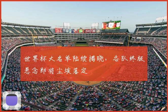 世界杯大名单陆续揭晓，各队终极悬念即将尘埃落定